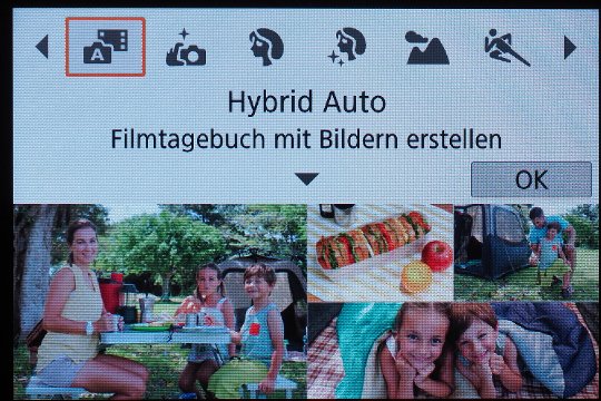 Hybrid Auto, Filmtagebuch aus Bildern