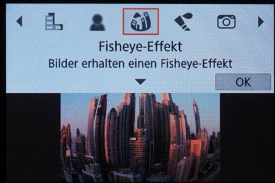 Effekt: Fisheye