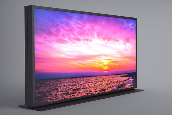 OLED-TV-Konkurrenz: «MegaCon» von Panasonic ist ein Bildschirm, der zwei LCD-Schichten verwendet, um so ein Kontrastverhältnis und Schwarzwerte wie bei OLED zu erreichen.