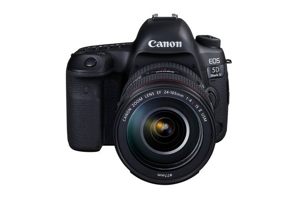 Die neue Canon EOS 5D Mark IV mit 30,4-Megapixel-Vollformatsensor.