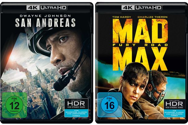 Warner veröffentlicht erste 4K UHD Blu-Ray Titel