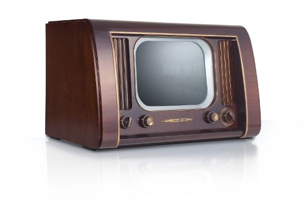 Loewe-Fernseher Modell Iris von 1951.