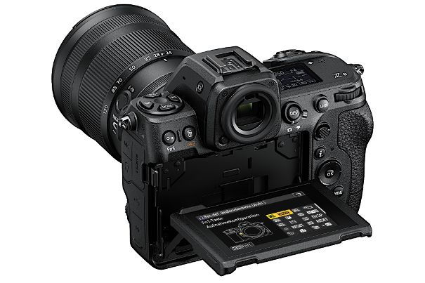 Einstellungssache: Die Nikon Z 8 lässt sich über viele Tasten, Rädchen oder den Touchscreen bedienen und personalisieren.