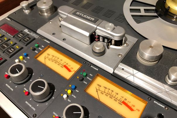 Studer A 810 – Studio-Bandmaschine.
