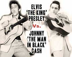 Elvis Presley und Johnny Cash - Musik aus den 50er Jahren