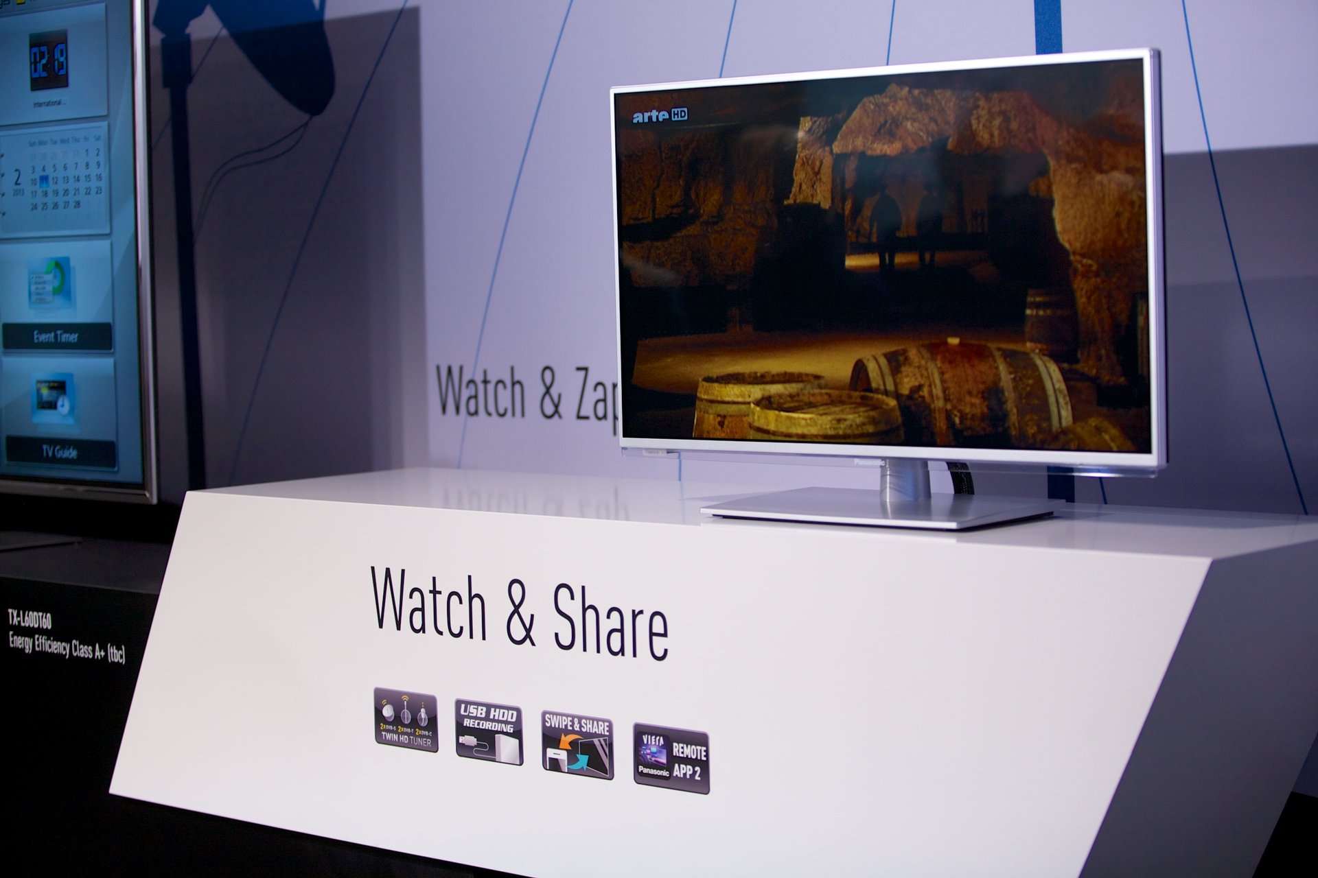 Dank Watch & Share lassen sich Tablets perfekt als Zuspieler einsetzen - Airplay lässt grüssen. 
