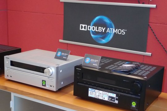 Onkyo präsentierte als erster Hersteller eine komplette Produktpalette für Dolby Atmos, dem Standard für echten 3D-Raumklang im Wohnzimmer.