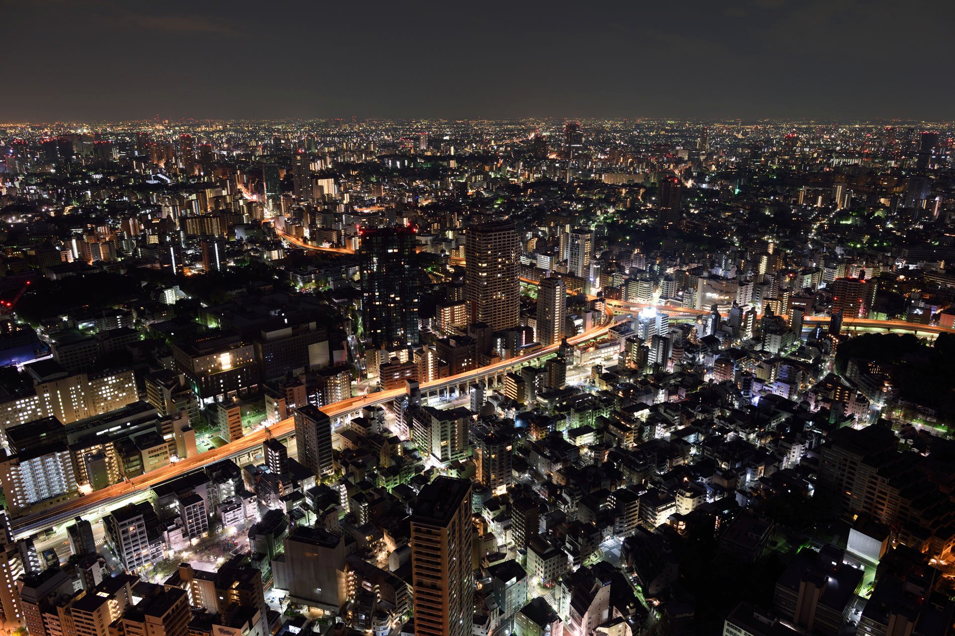 Die hohe Auflösung der D810 erlaubt es, auch feinste Details - wie in dieser Aufnahme von Tokyo - klar wiederzugeben (Bild: Photopress/Shinichi Sato).