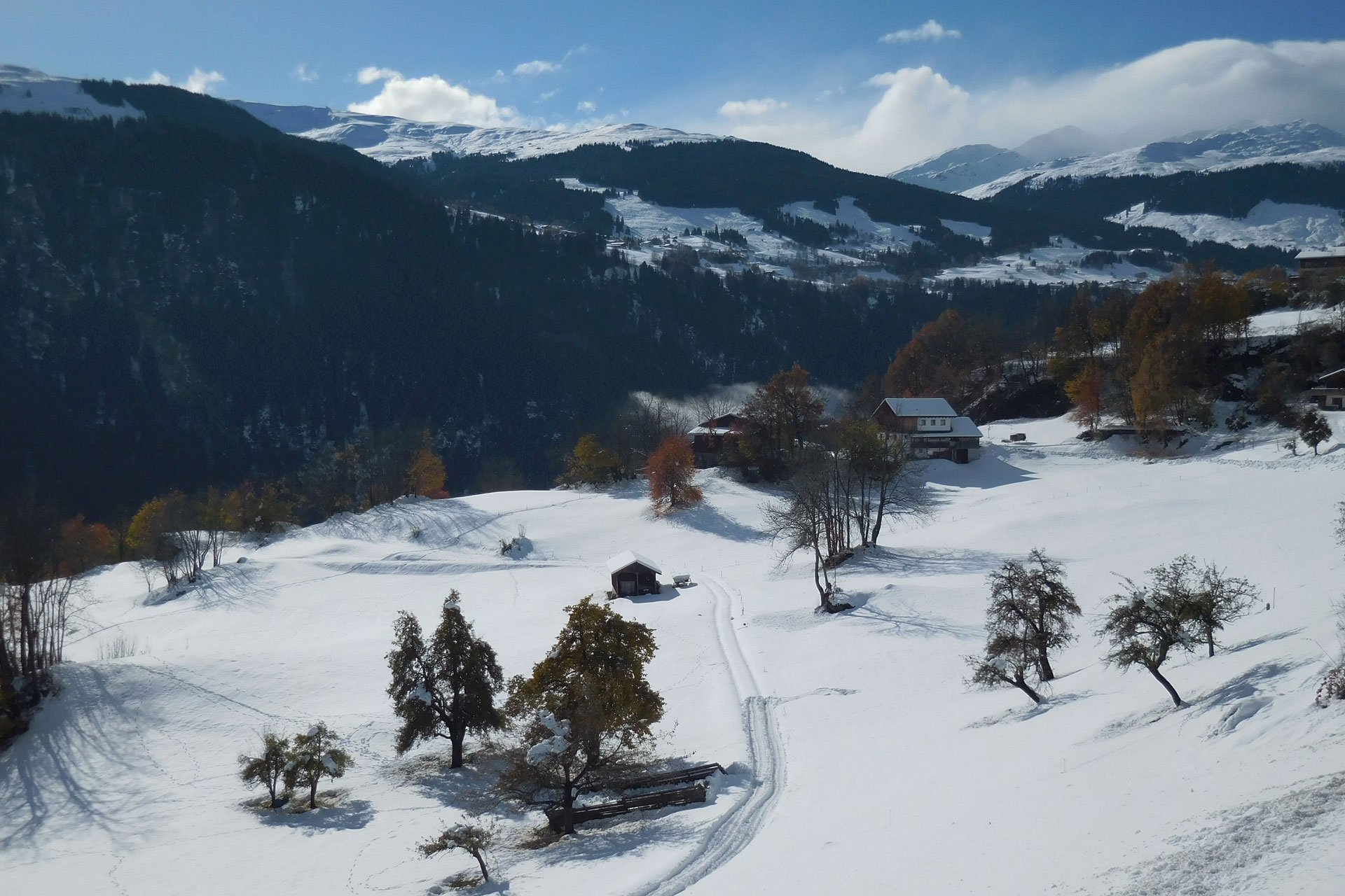 Die Einstimmung auf den Winter wirkt gelungen