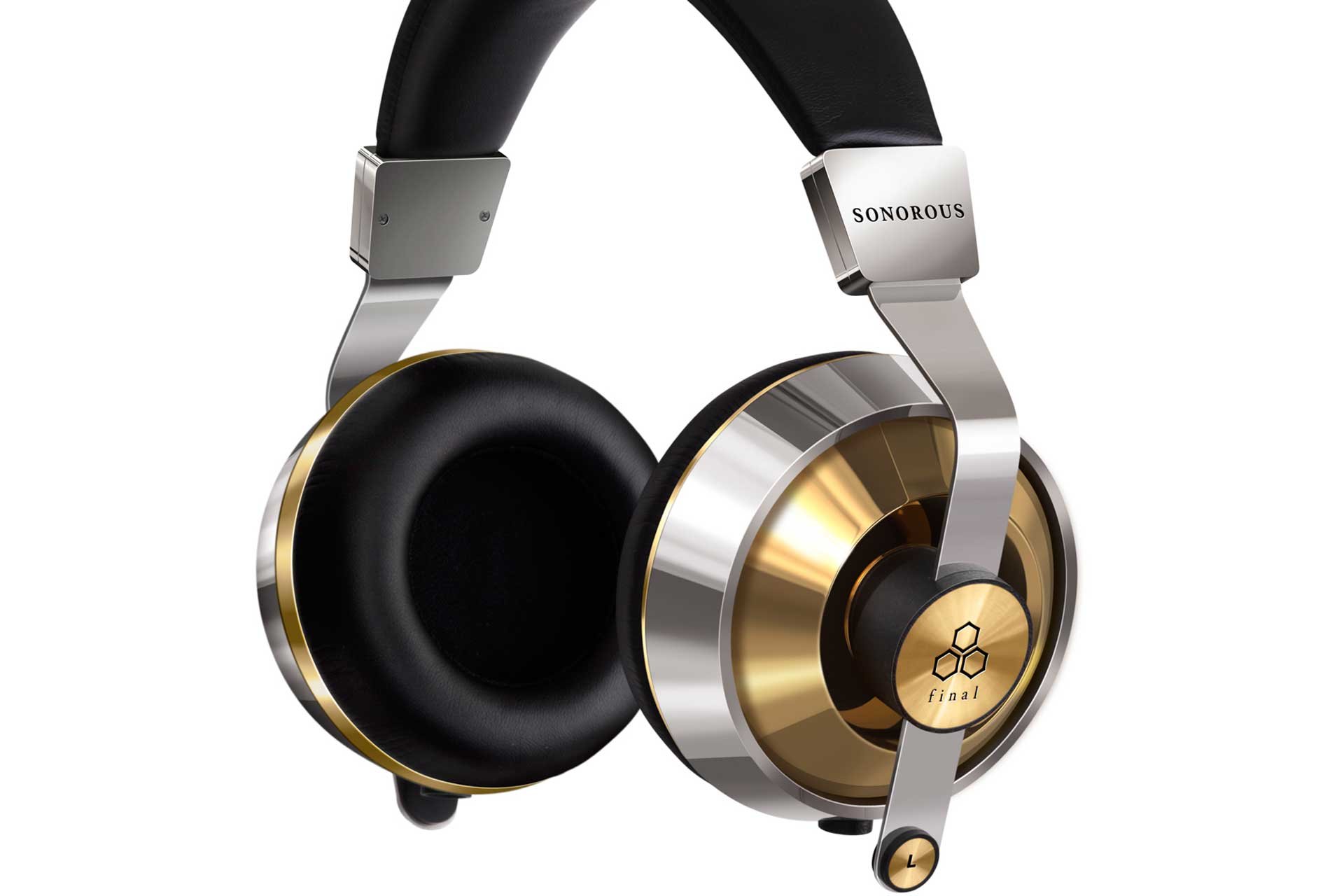 Gerade einmal acht Kopfhörer des Sonorous X können pro Tag in der eigenen Final-Werkstatt von Hand in Tokio gefertigt werden. Es kommt ein 50 mm grosser dynamischer Treiber zum Einsatz, dessen Membran aus reinem Titan besteht. Hochwertige Gehäuse aus Aluminium und Edelstahl runden den Kopfhörer ab. 