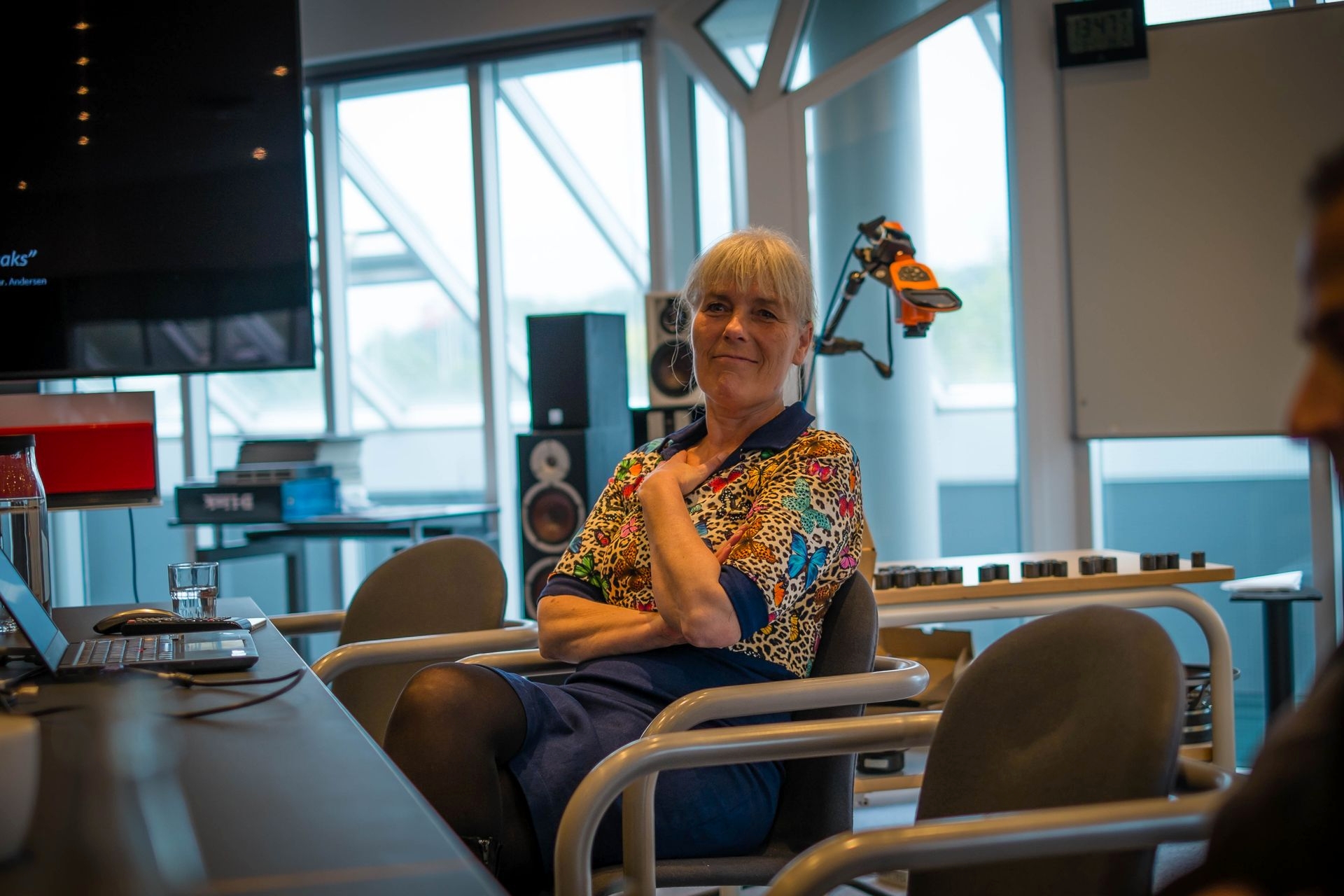 Inez Bukdahl präsentierte die Marketing-Strategien. Dali setzt auf Online-Marketing.