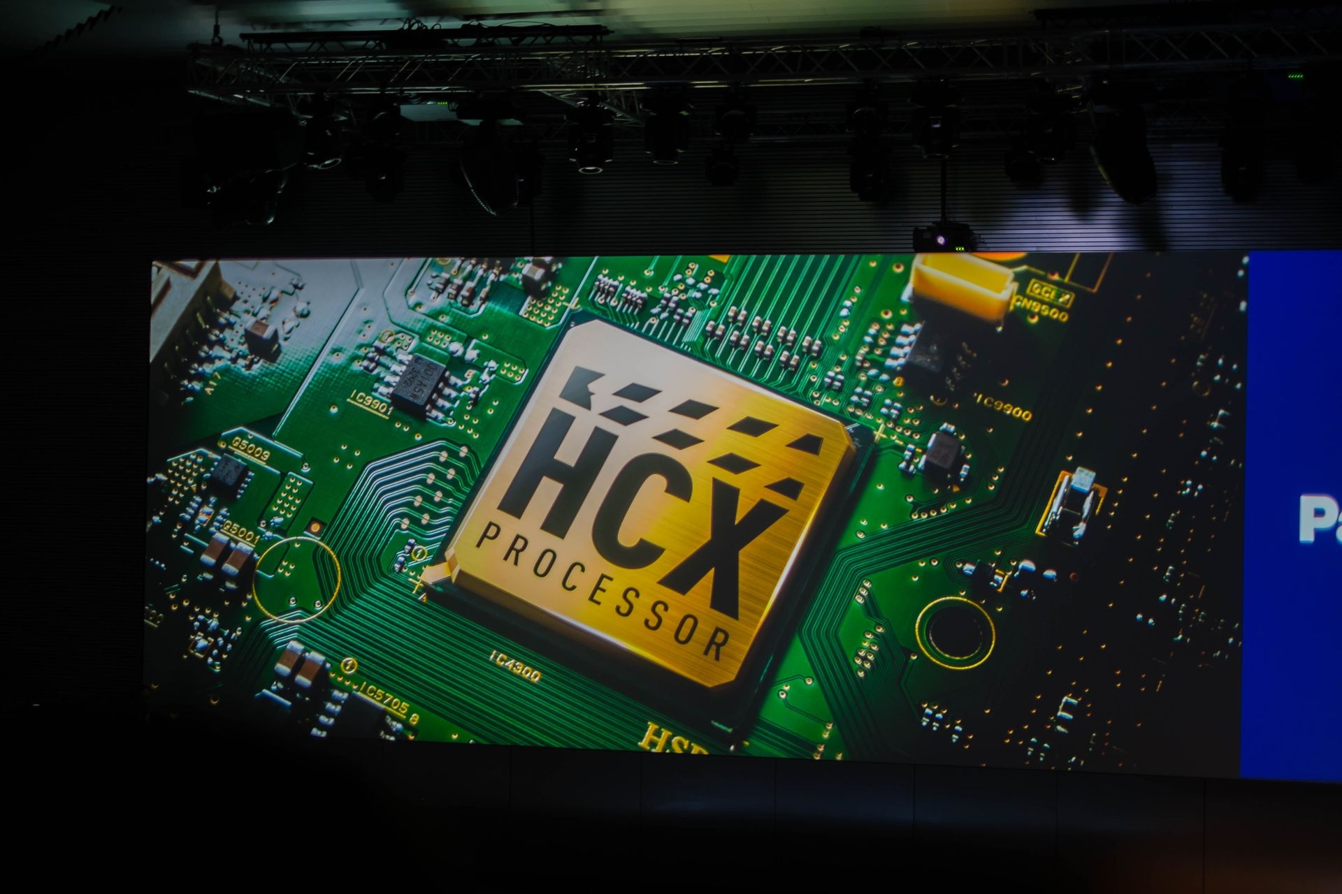 Der HCX-Prozessor noch etwas eindrücklicher präsentiert.