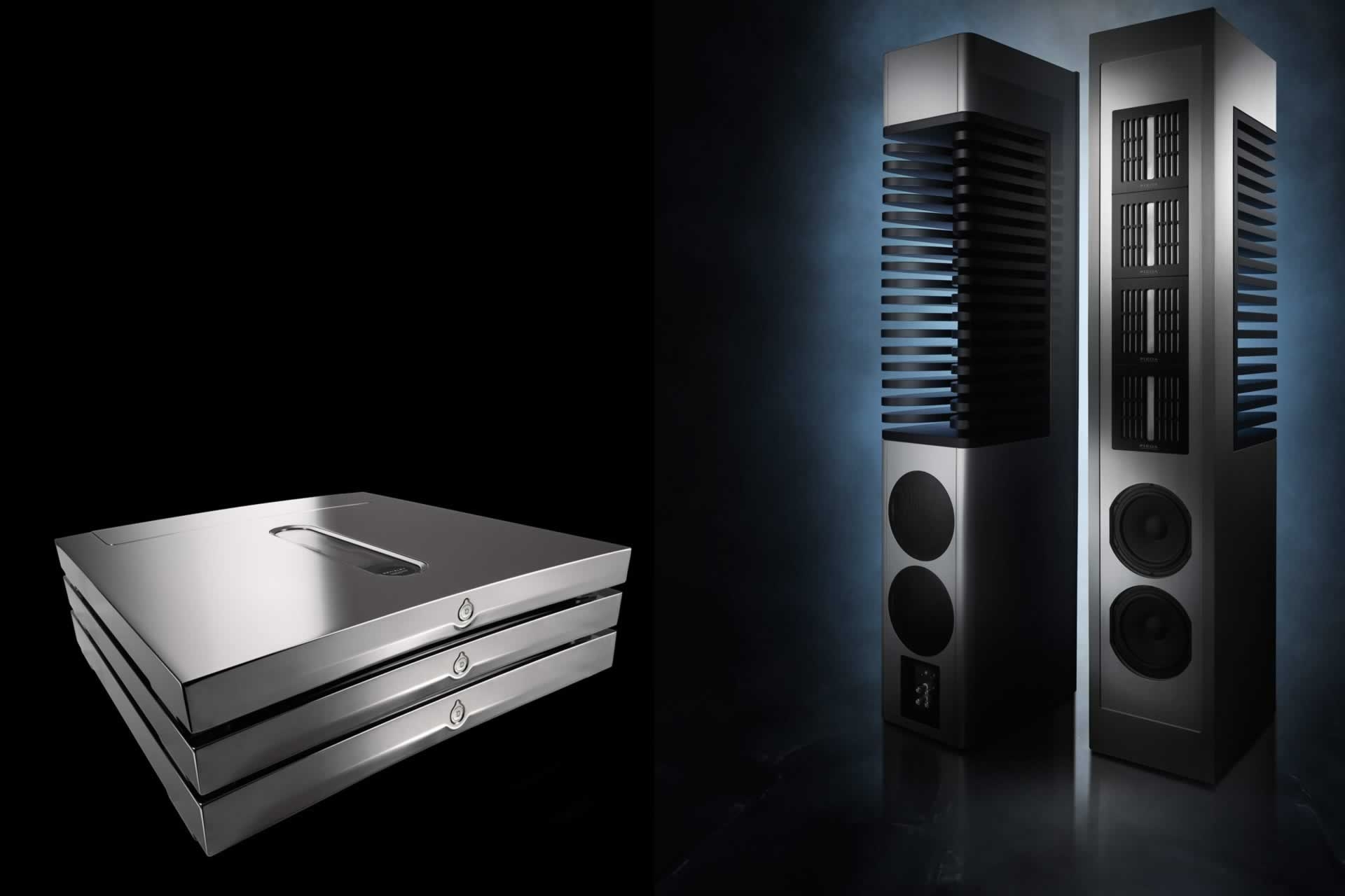 voice70 – brandneue teilaktive Piegas zum Ersten: Piega MLS 2 (4 Aktivbässe) und 3 x Devialet 250 Pro (1500W), dazu Raumkorrektur und digital bis an die Lautsprecher, Power und Kontrolle extrem. www.voice70.ch