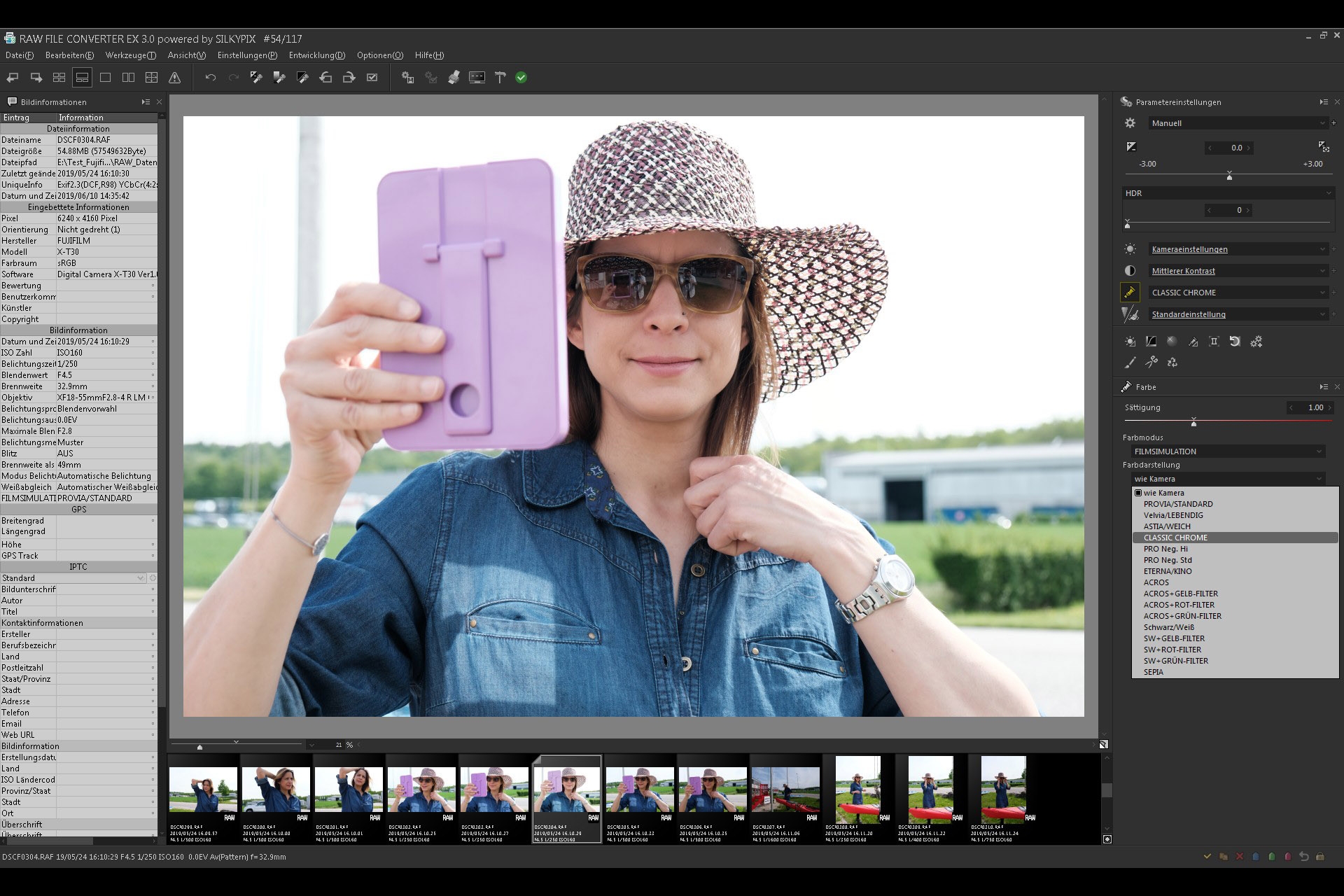 X-T30 Filmsimulation Classic Chrome