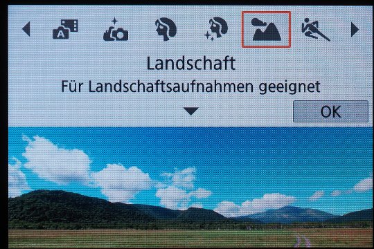 Landschaftsaufnahmen