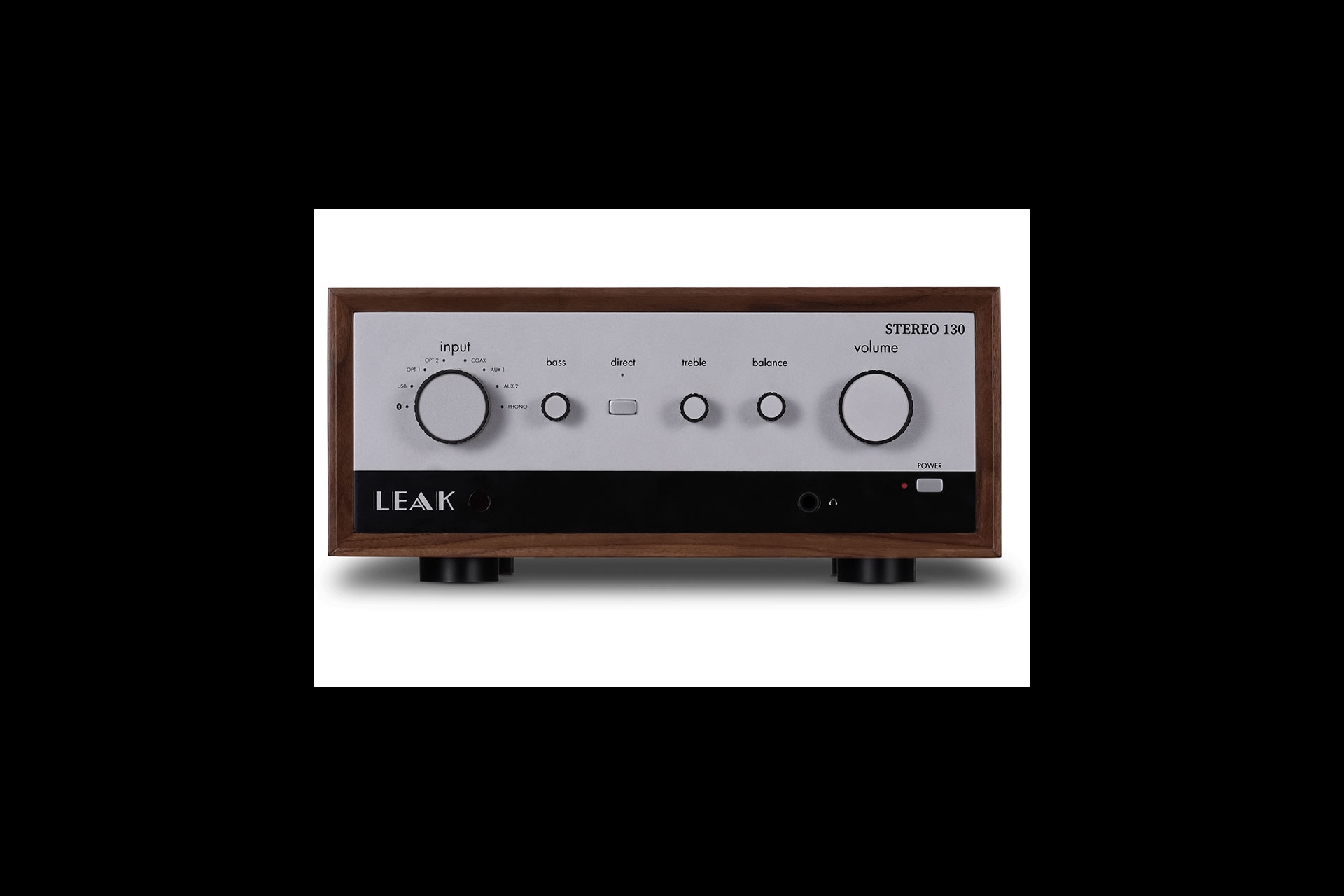 Der Leak AMP 130 verströmt den «Good-Old-HiFi-Look» par excellence. In Innern steckt aber moderne Technik.