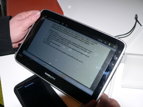Die im Jahre 2003 in Taiwan gegründete Marke Hannspree präsentiert bereits jetzt ihre neuen Tablet-PCs. Ob und wann die Marke in der Schweiz Fuss fassen wird, ist indes noch unklar.