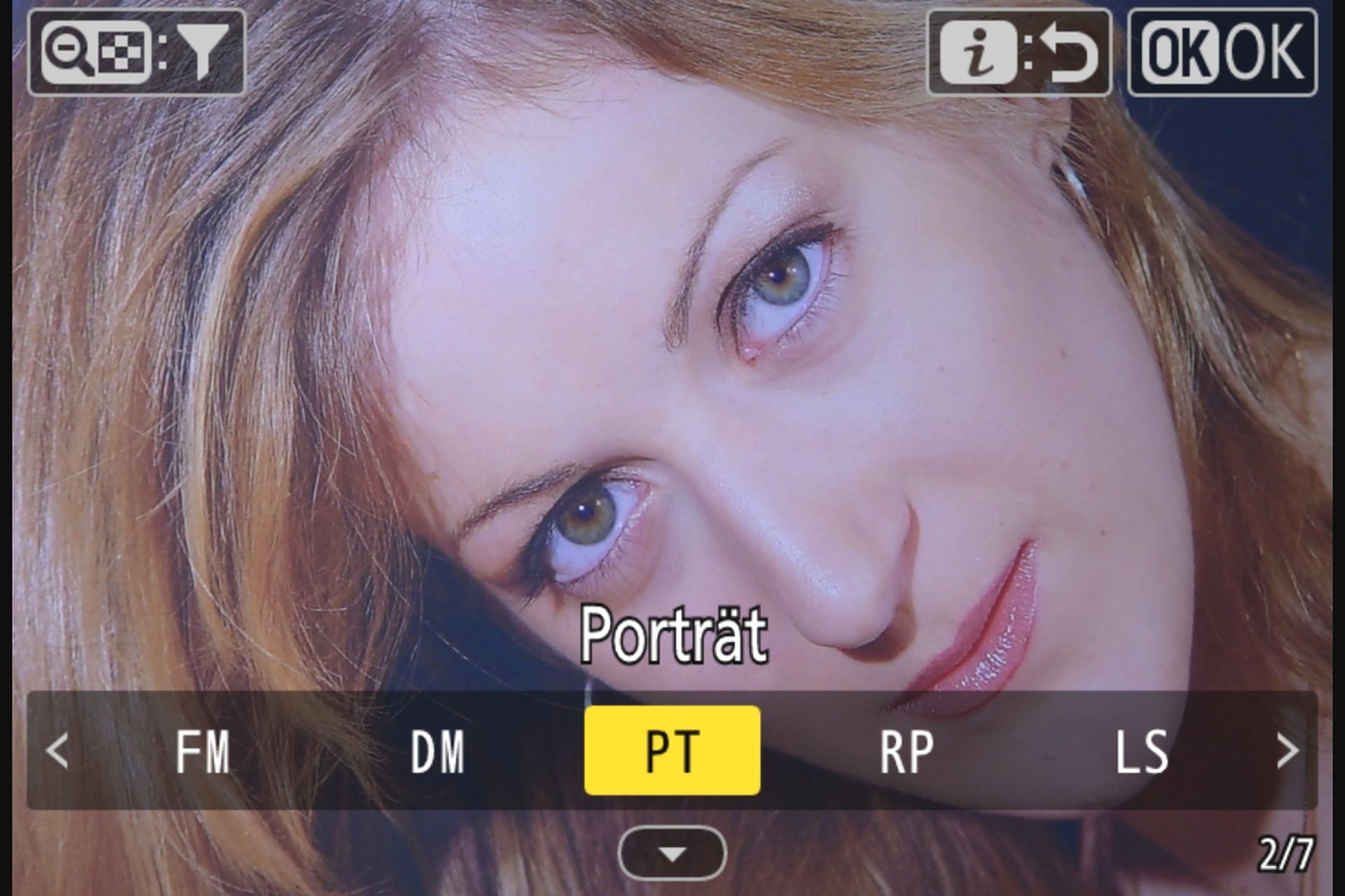 Nikon Z50II «Picture-Control»-Konfiguration: Porträt.
