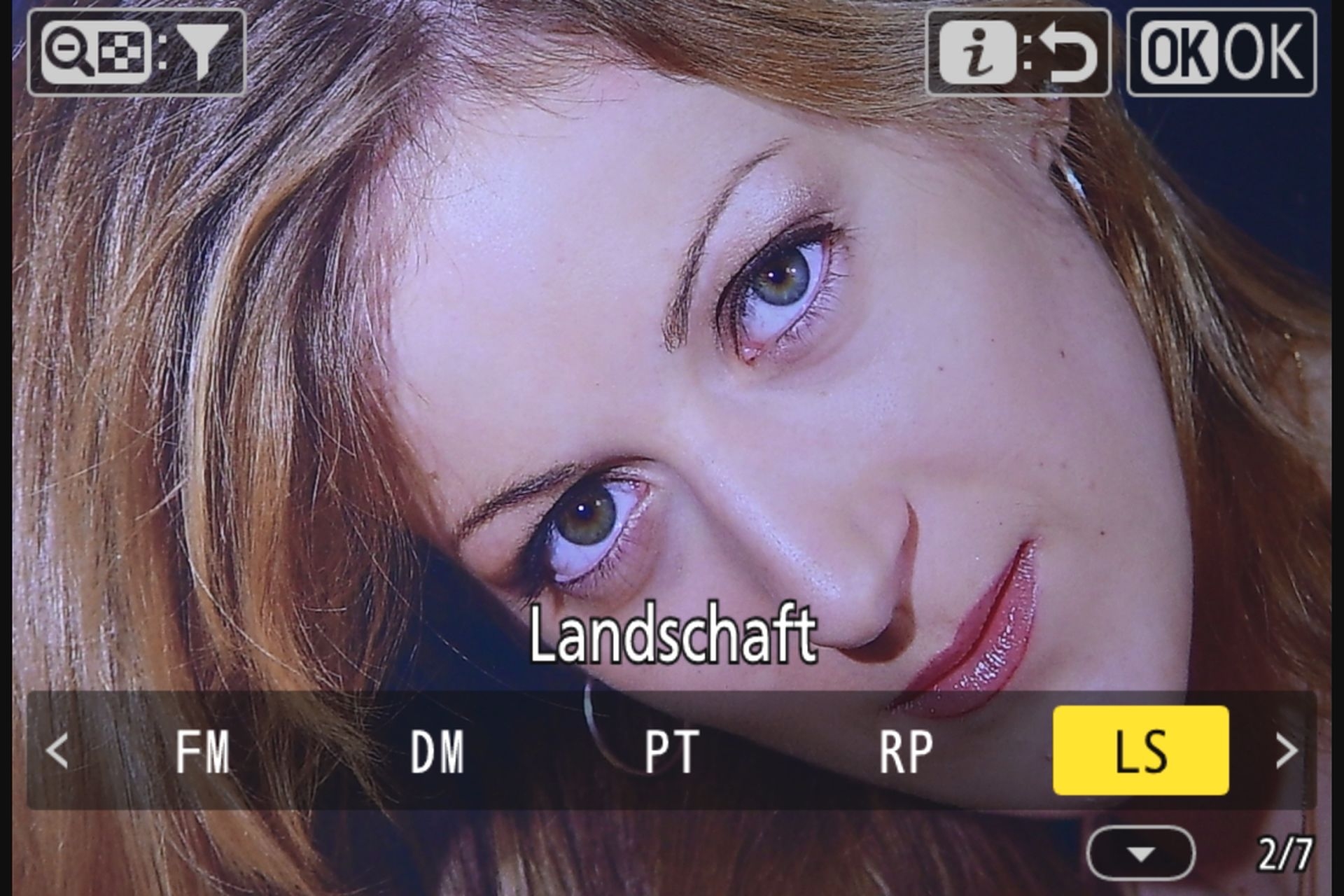 Nikon Z50II «Picture-Control»-Konfiguration: Landschaft.