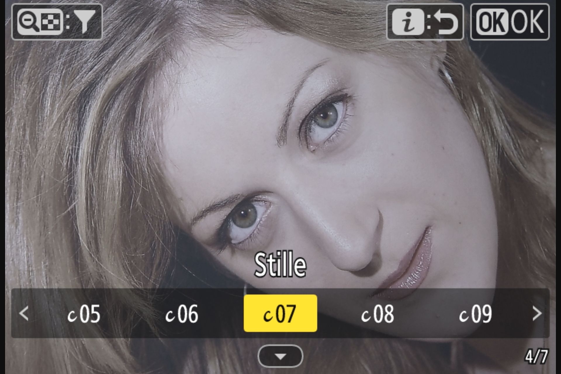 Nikon Z50II «Creative Picture-Control»-Konfiguration: Stille.