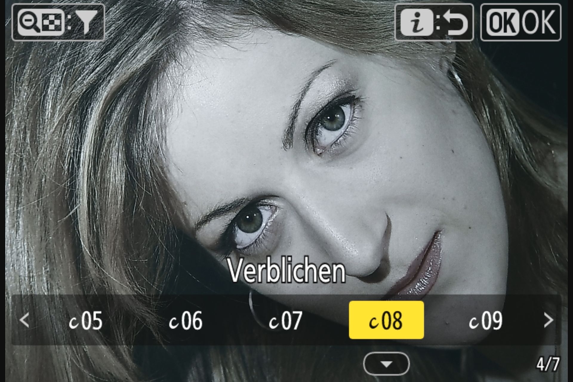 Nikon Z50II «Creative Picture-Control»-Konfiguration: Verblichen.