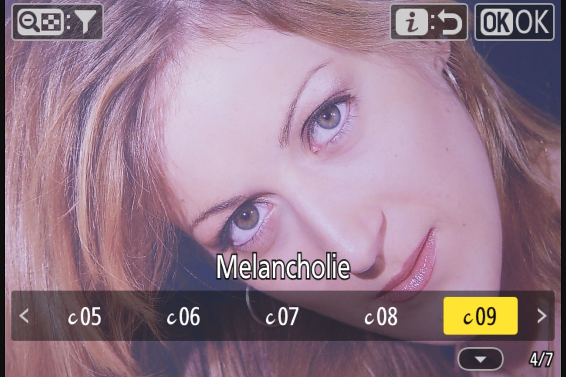 Nikon Z50II «Creative Picture-Control»-Konfiguration: Melancholie.