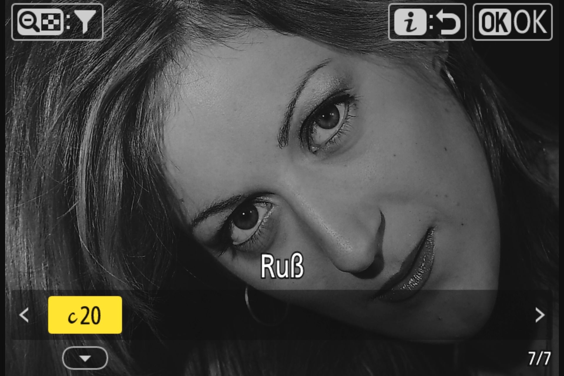 Nikon Z50II «Creative Picture-Control»-Konfiguration: Russ.