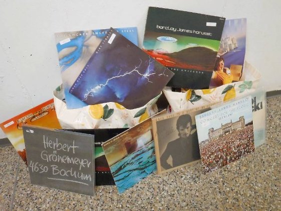 Einmalige LP-Sammlung Rock/Pop