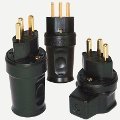 Netzstecker HB Cable Design CH Gold