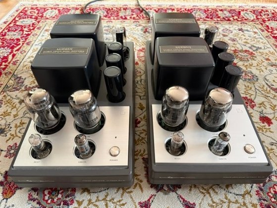 LUXMAN MQ88 Ultimate, R&ouml;hren Endstufen. Extrem selten.