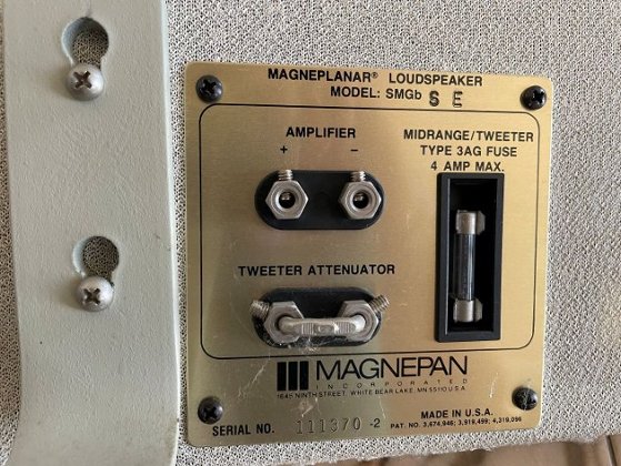 Magneplanar SMGb