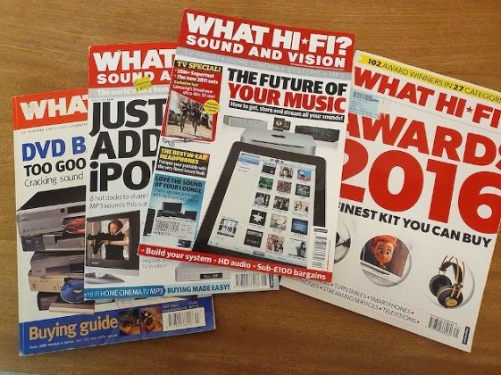 Magazin &laquo;WHAT HI-FI?&raquo;, 37 Hefte aus Jahren 2000 - 2016