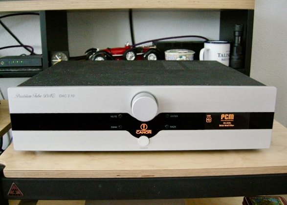 Canor DAC 2.10 in Silber