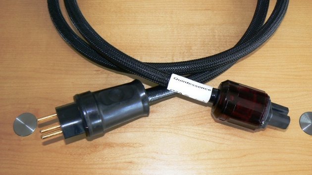 Netzkabel, O2A Quintessence Netzkabel CH Gold