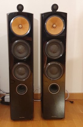 B&W 804 Diamond D2 Lautsprecher (optisch u. technisch Top)