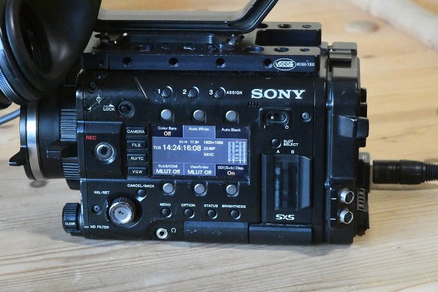 Sony PMW-F5 mit DVF-EL100 OLED