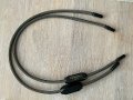 Transparent MusicLink Super High End Cinch Kabel 100cm