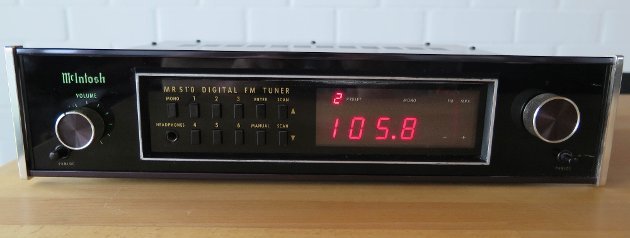 Tuner McIntosh MR510 FM Stereo Tuner