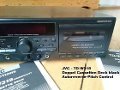 Hifi Doppel Kassetten Tape JVC-Doppel TD-W318