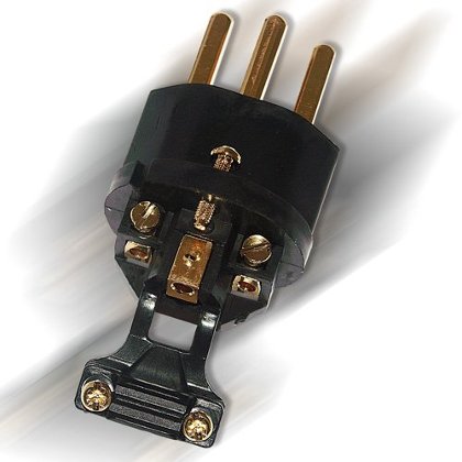 Netzstecker HB Cable Design CH Gold T23