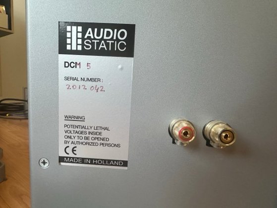 Audiostatic DCM5 Vollbereichs Elektrostaten