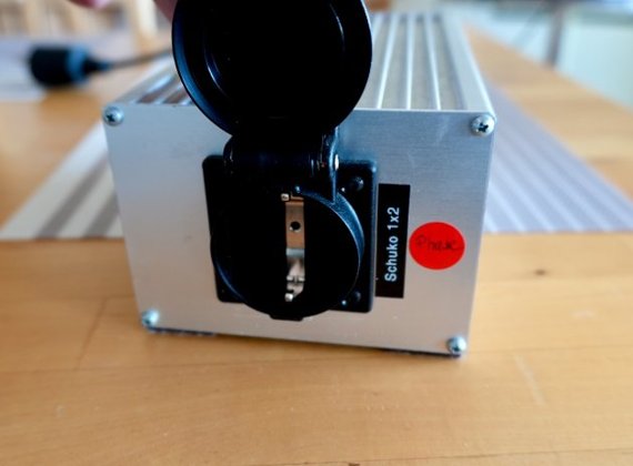 OptimizeAudio, Netzfilter 1x2, Schuko