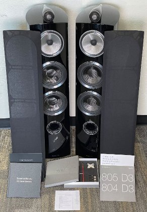 Bowers & Wilkins Lautsprecher 800-Serie B&W 804 D3 neuwertig