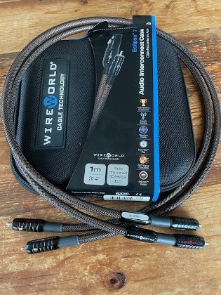 Wireworld Eclipse 7 RCA Kabel &ndash; 1.0 m + 0.5 m