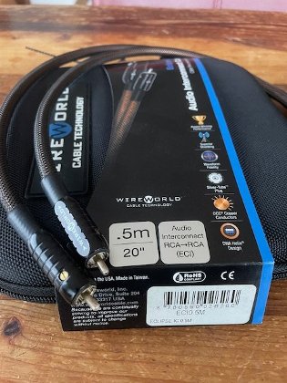 Wireworld Eclipse 7 RCA Kabel &ndash; 1.0 m + 0.5 m