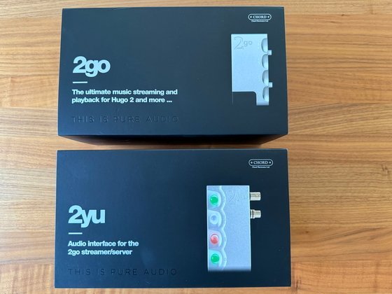 Streamer & Digitales Interface: Chord 2go mit 2yu