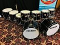 Premier Signia Maple Drums Ebenholz Schwarz