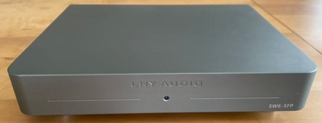 LHY AUDIO SW-6 SPF Network Switch 5x RJ45 1x Optical Fiber