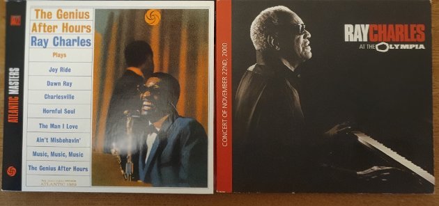 RAY CHARLES &ndash; ZWEI CDs; w&auml;hlen Sie eine oder beide CDs aus