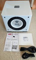 REL T 9x Acoustics Subwoofer Weiss Hochglanz wie Neu